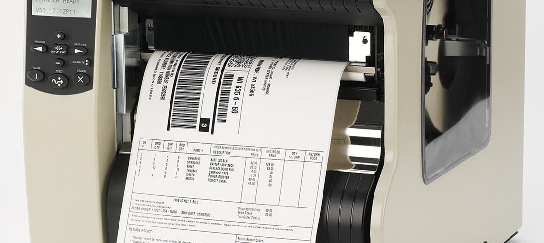 220-80E-00003 Zebra Mod. 220Xi4. Stampante di etichette.